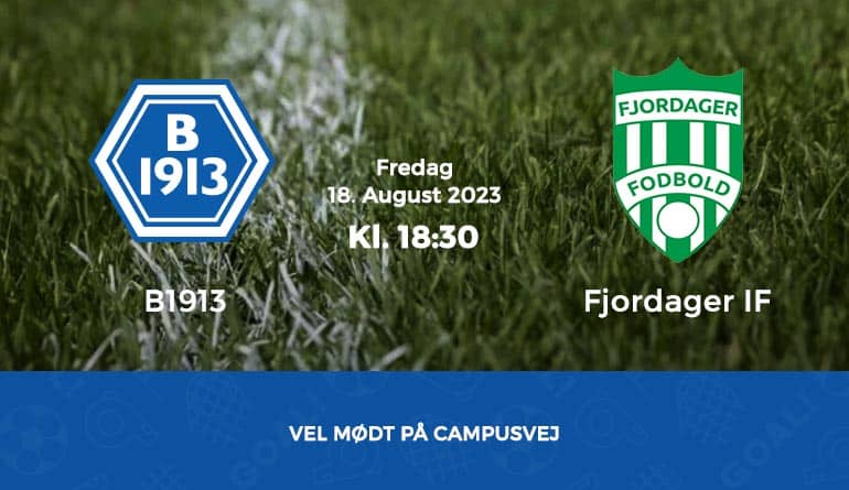 B1913 vs Fjordager IF 2023